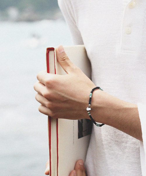 SunKu（サンク） ブレスレット ANTIQUE BEADS BRACELET メンズ