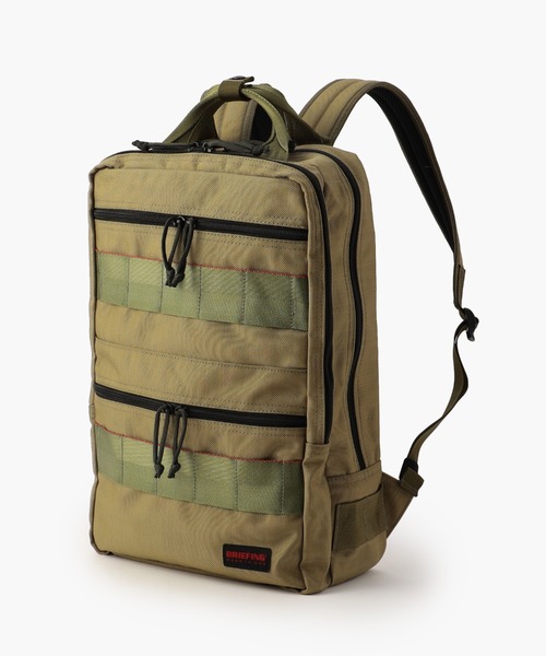 【美品】BRIEFING SQバックパック/デイパック　A4 ノートPC収納可 BRIEFING デイバック リュック 「BRIEFING/ブリーフィング」SQ