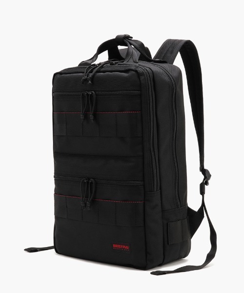 【美品】BRIEFING SQバックパック/デイパック　A4 ノートPC収納可 BRIEFING デイバック リュック 「BRIEFING/ブリーフィング」SQ