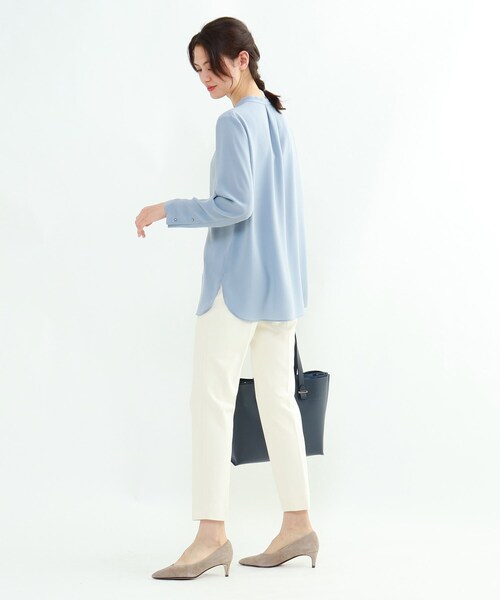 通販 シャツ ブラウス 「L」ストレッチツイルスタンドカラーブラウス ZOZOTOWN PayPayモール店 - 通販 - PayPayモール 通販新作