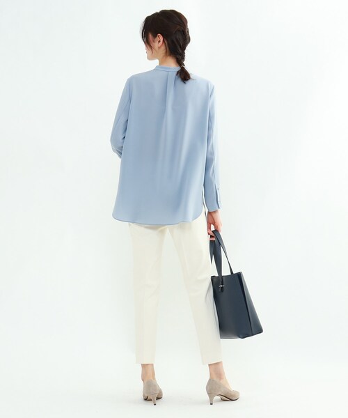 通販 シャツ ブラウス 「L」ストレッチツイルスタンドカラーブラウス ZOZOTOWN PayPayモール店 - 通販 - PayPayモール 通販新作