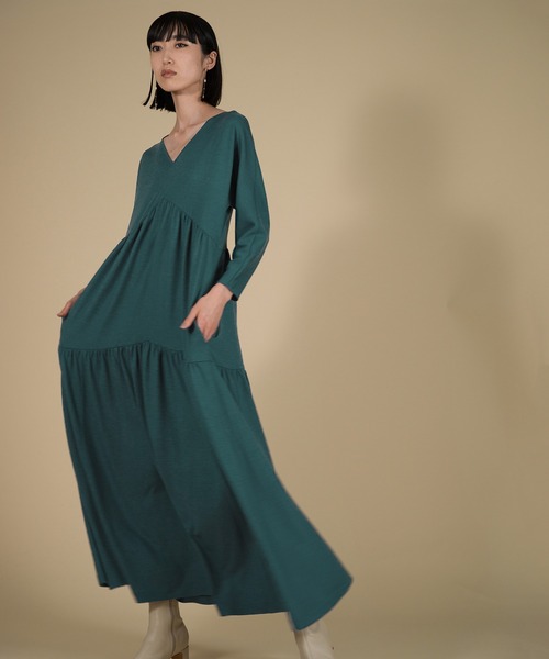 超激安人気 ワンピース 汀(ミギワ)ウールジャージードレス ZOZOTOWN PayPayモール店 - 通販 - PayPayモール 低価最新作