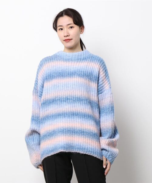 KOBE LETTUCE ニット セーター グラデーションニットトップス