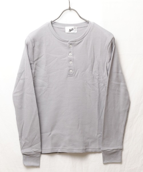 ヘンリーネック tシャツ 「RDS」ヘンリーネック サーマルロング