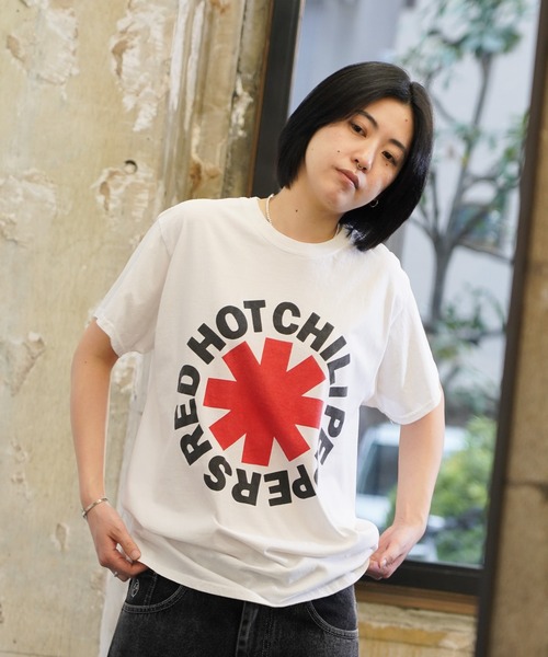 メンズ tシャツ Tシャツ THRIFTY LOOK/スリフティールック THRIFTY”RED HOT CHILI PEPPERS”TEE レッドホ｜zozo｜02