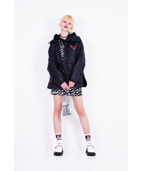 未使用　HYSTERIC GLAMOUR　GIRL WASTED刺繍 ブルゾン HYSTERIC GLAMOUR ジャケット ブルゾン GIRL WASTED刺繍