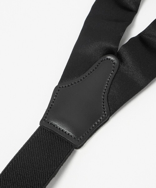 BRETTELE&BRACES メンズサスペンダー 結婚式　ブラック イタリア製 UNITED ARROWS（ユナイテッドアローズ） サスペンダー