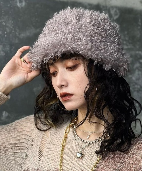 ヴィヴィアン　フェイクファーハット ヴィヴィアンウエストウッド Vivienne Westwood フェイクファー