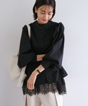ブラウス シャツ 「10色展開」2wayボリュ...の詳細画像3