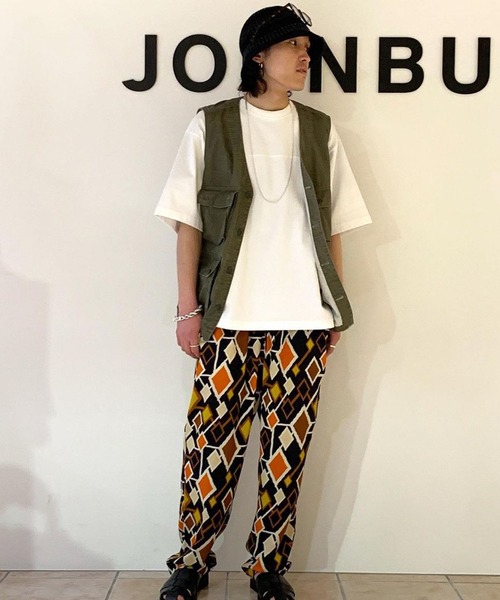 Johnbull（ジョンブル） ベスト ジレ ピグメントツイルミリタリー 