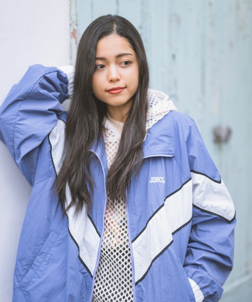 JINCL（ジンクル） ブルゾン アウター military track jacket メンズ