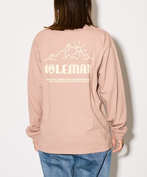 tシャツ Tシャツ メンズ 「 Coleman / コールマン 」ロングプリントTシャツ 長袖T CM6727 print L/S KFI｜zozo