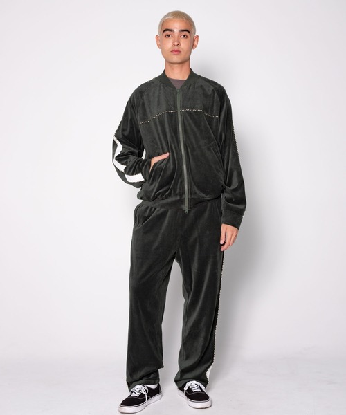 BEDWIN & THE HEARTBREAKERS パンツ 10L VELOUR PANTS ”THOMAS