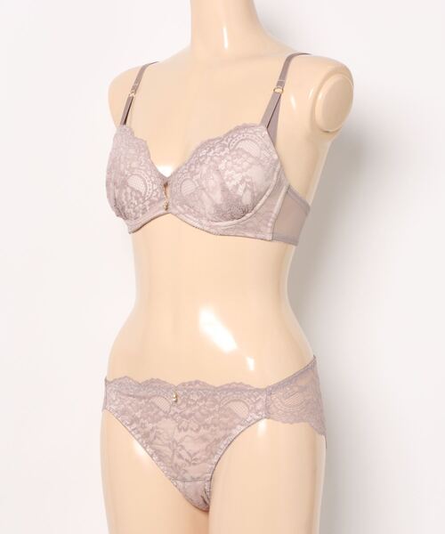 Honeys（ハニーズ） ブラジャー ショーツセット レースブラセット