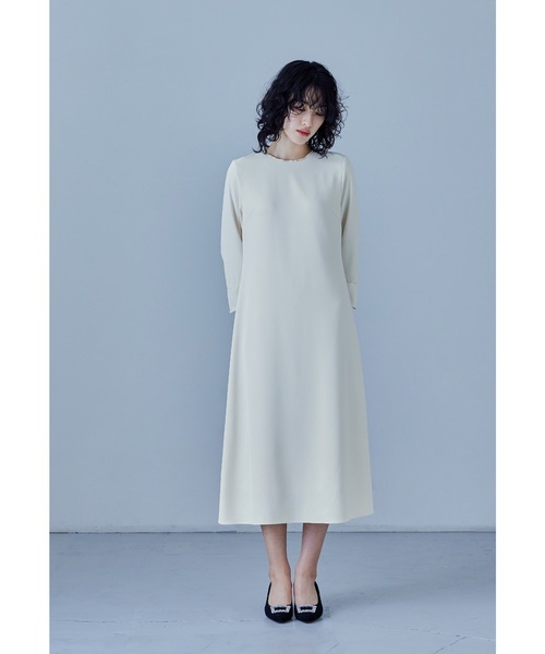 ARTS&SCIENCE コットンワンピース S ホワイト Aライン フレア