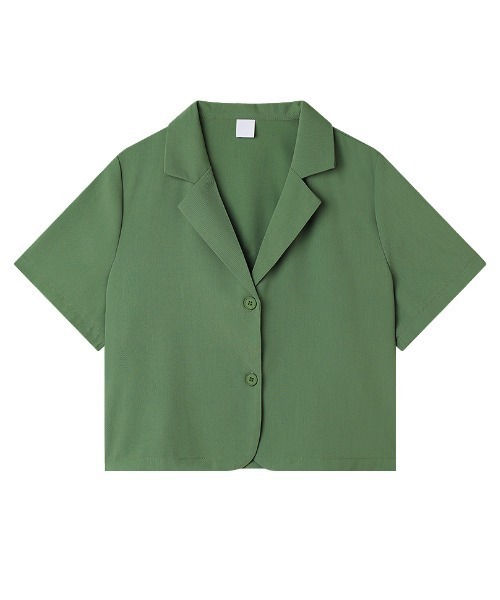 TomoNaturalFabrics（Tomoの服）　新品　半袖ジャケット COCOMOMO ジャケット テーラードジャケット 「カラー展開あり