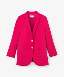 MICHAEL KORS バーニッシュ レザー ブレザー　ジャケット 公式アウトレット】バーニッシュ レザー ブレザー - アウター