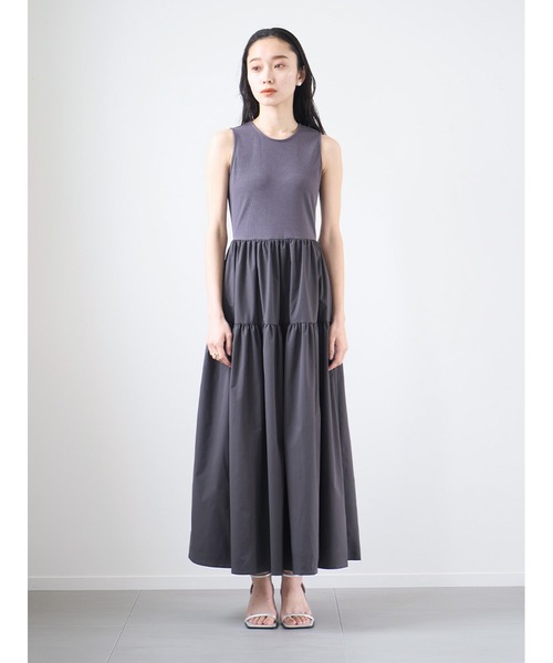 Stylevoice for xxx パフスリーブティアードワンピース Stylevoice for xxx（スタイルヴォイスフォー）の「＜yuiさん