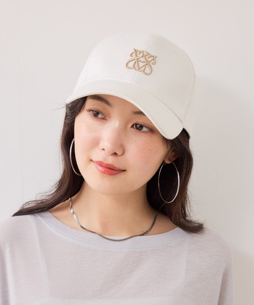 VIS（ビス） キャップ 帽子 「新色追加」ロゴマーク刺繍キャップ