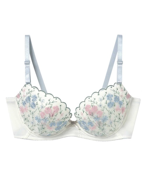 une nana cool ブラジャー Botanical eden 3/4カップブラジャー