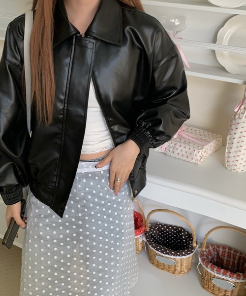 INASTUDIOS（イーナストゥディオス） ブルゾン アウター フェイク