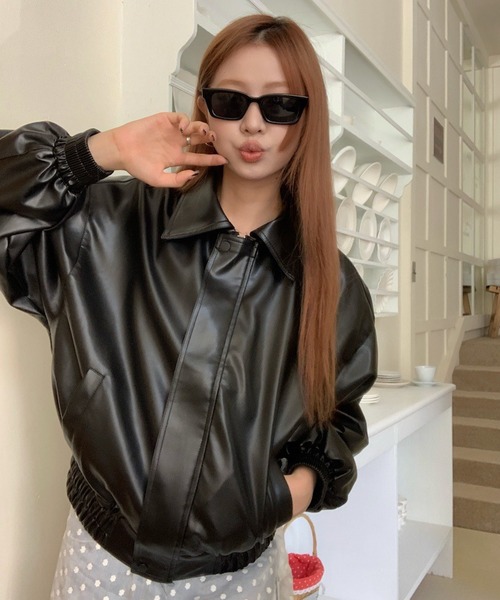 INASTUDIOS（イーナストゥディオス） ブルゾン アウター フェイク