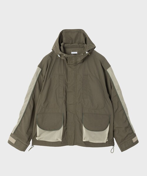 ブルゾン アウター 「Name.」STUDIOUS別注 NYLON HOOD JKT メンズ