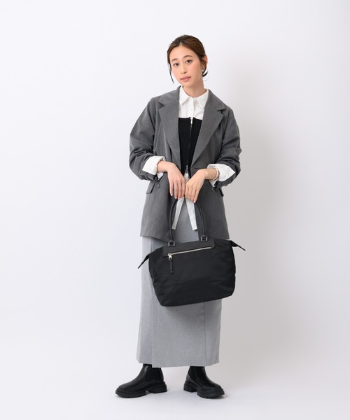 LOHEN ローヘン ナイロン2wayトートバッグ ブラック W＆.Day/Night（ダブルアンドデイナイト） トートバッグ 「2WAY」 ルノ