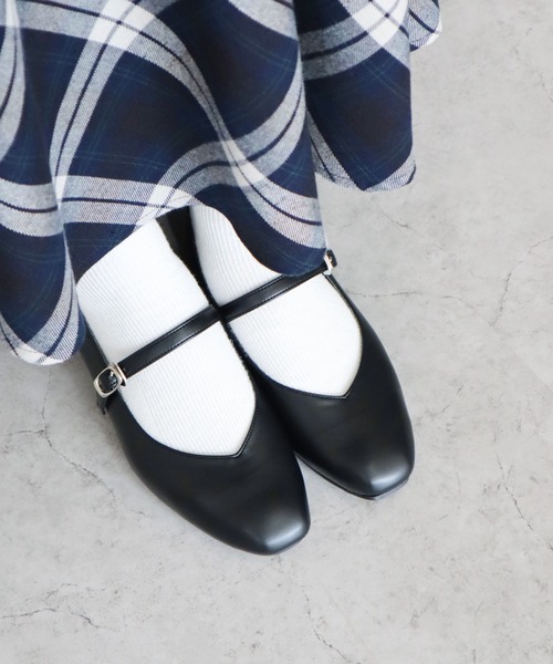 CAMPER TWINS 23.5 メリージェーン パンプス ドット 黒 美品 メリー