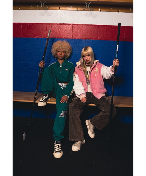 トレーナー スウェット AAPE SWEAT レディース AAPE BY A BATHING APE トレーナー スウェット HALF ZIP SWEAT