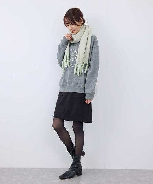 ROPE' PICNIC トレーナー スウェット かすれ箔カレッジロゴ