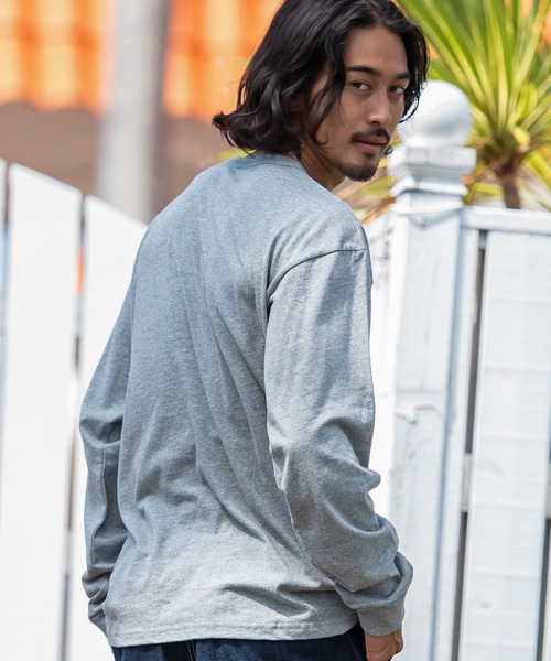JEMORGAN（ジェーイーモーガン） ヘンリーネック tシャツ 「JEMORGAN
