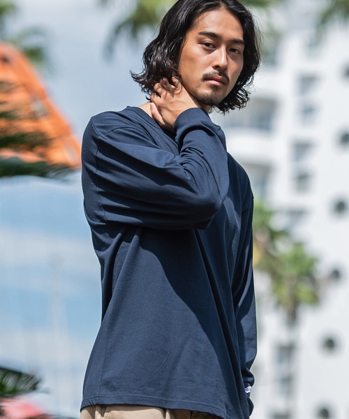 JEMORGAN（ジェーイーモーガン） ヘンリーネック tシャツ 「JEMORGAN