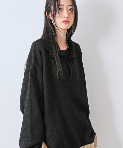 JUNRED（ジュンレッド） セーター ニット 「一部店舗限定」スキッパー