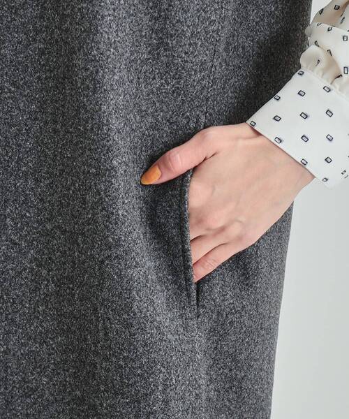 SHOO・LA・RUE（シューラルー） ワンピース 大人上品な ウール調V