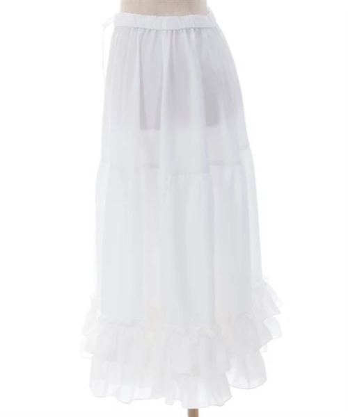 axes femme kawaii ミディフリルペチスカート : ZOZOTOWN Yahoo