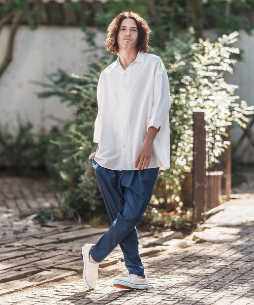 CAMBIO パンツ mp13206-Denim Like Drape Sarrouel Pants