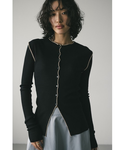 STYLEMIXER ニット セーター 2WAYバイカラーニット レディース