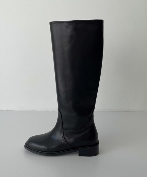 CANAL JEAN（キャナルジーン） ロングブーツ 25 ブラック レディース