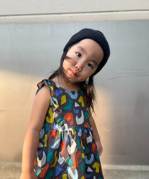Saaページ　ワンピース　110 120 TARKER ワンピース 幾何学柄ワンピース キッズ 子供服 女の子