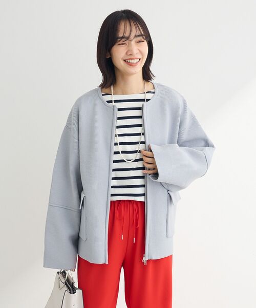 超美品！2020A/W  Swing  カーディガン Green Parks（グリーンパークス） カーディガン ・swing by W-ZIP