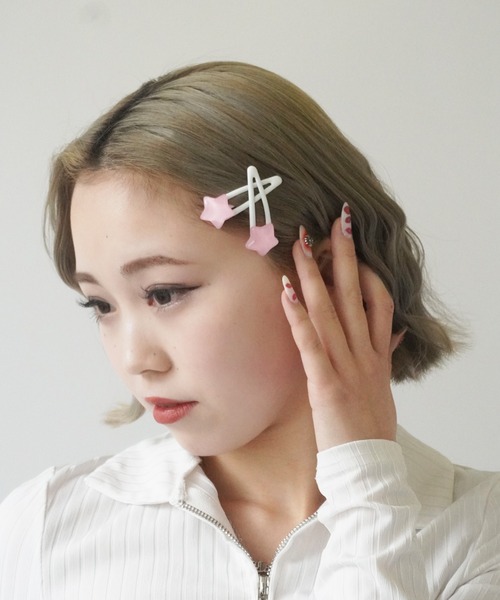 Port ヘアピン 「 / ポート 」 4個セット スター ウィッシュ
