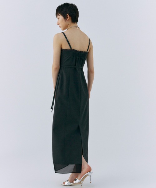 JOSE MOON ワンピース REBUILD SUITING DRESS/リビルドスーチン