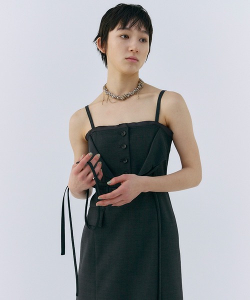 ワンピース josemoon JOSE MOON ワンピース REBUILD SUITING DRESS/リビルドスーチン