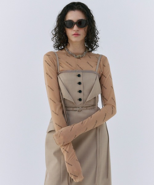 JOSE MOON ワンピース REBUILD SUITING DRESS/リビルドスーチン