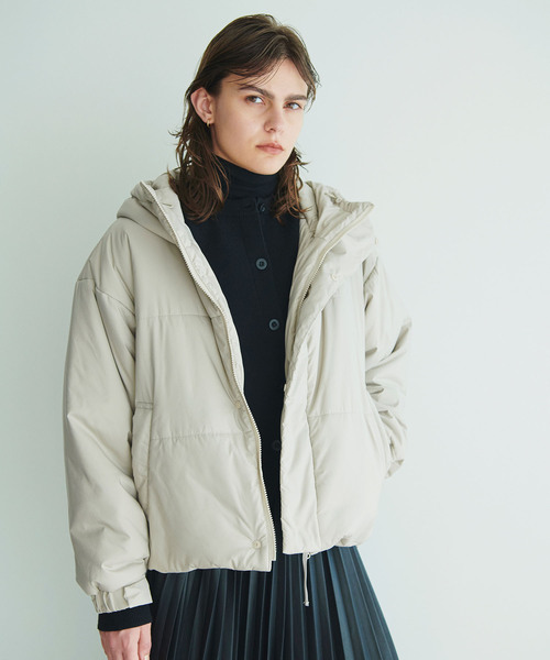 「N.O.R.C」 ブルゾン フリー グレイッシュベージュ レディース_画像8