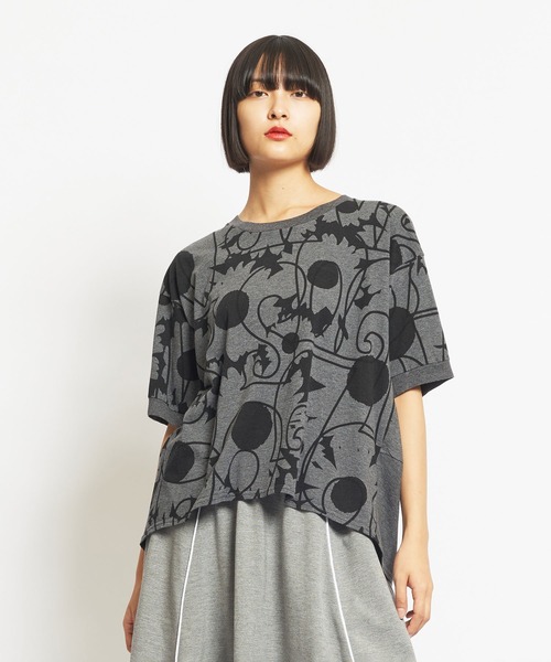 tシャツ LAフラワーP天竺　BバルーンＴ レディース メンズ