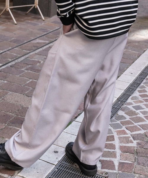 SILVER BULLET スラックス 「CavariA/キャバリア」カーブパンツ