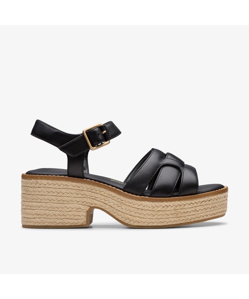 Clarks サンダル ブラック レザー 革 スエード ビーサン Clarks サンダル ブラック レザー 革 スエード ビーサン (Clarks