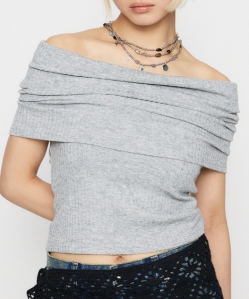 tシャツ OFF SHOULDER 2WAY トップス レディース
